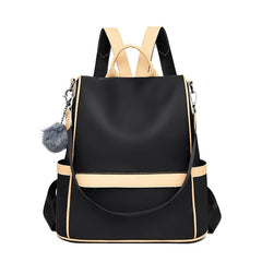 Leisure Women Backpack Oxford Large Capacity Schoolbag Guard Against Theft