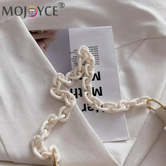 Leisure Women PU Leather Shoulder Bags Chain Armpit Bags