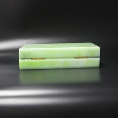 Lemon Green Resin Chain Acrylic Box Clutch Evening Handbag