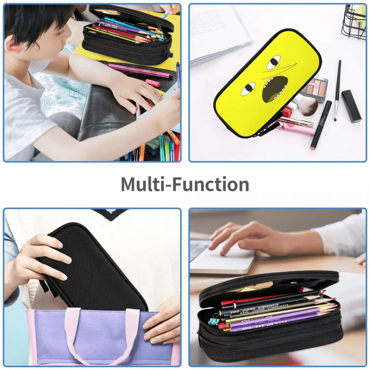 Lemongrab Pen Box Anime Zipper Pen Bag Stationery Bag Gift