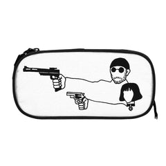 Leon The Professional Pen Box Student School Anime Zipper Pen Bag