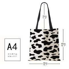 Leopard Grain Printed Handbag Shoulder Bag Tote Ladies Casual Shopping Bag