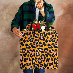 Leopard Grain Printed Handbag Shoulder Bag Tote Ladies Casual Shopping Bag