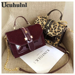 Leopard Print Small Flap Bags Women Bag Over Shoulder Handbags Women Bags
