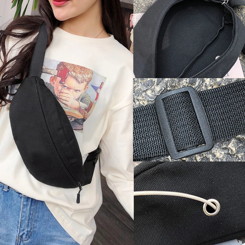 Leopard Print Waist Packs Crossbody Bags for Men Women