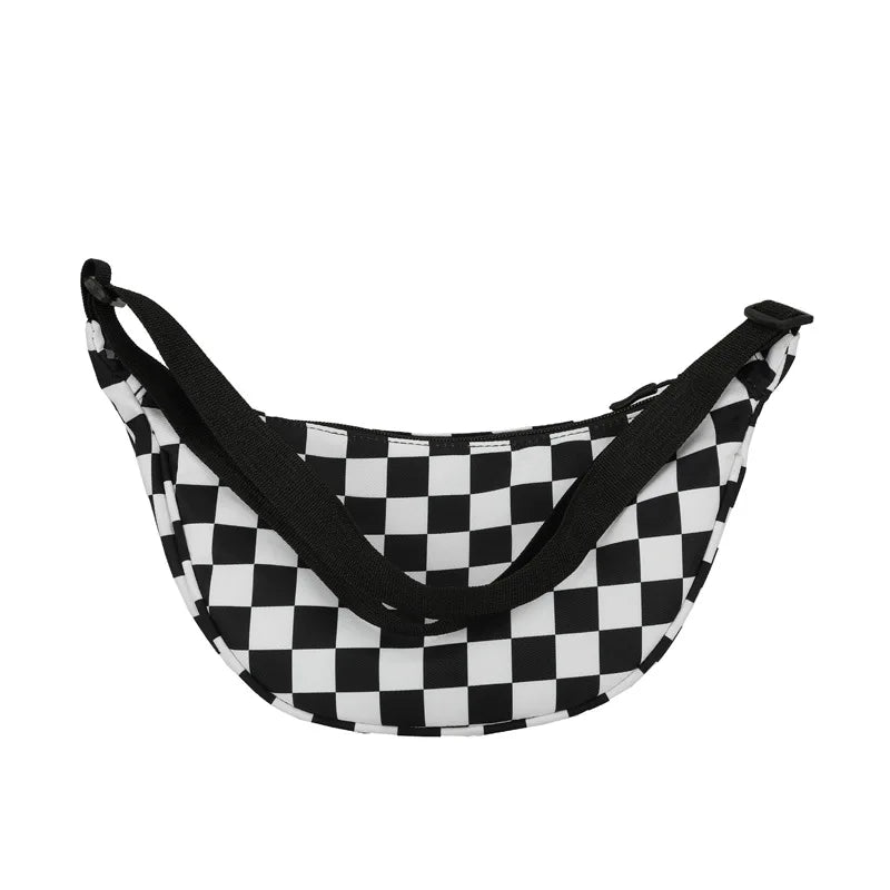Leopard Waist Bag Crossbody Bags Oxford Zipper Ins Style