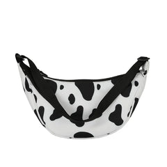 Leopard Waist Bag Crossbody Bags Oxford Zipper Ins Style