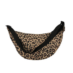 Leopard Waist Bag Crossbody Bags Oxford Zipper Ins Style