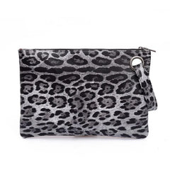 Leopard Women's Clutches Evening Party Bags PU Leather Shoulder Handbags