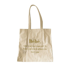 Letter Embroidery Canvas Shoulder Bag Women Girls Student Book Tote Handbag