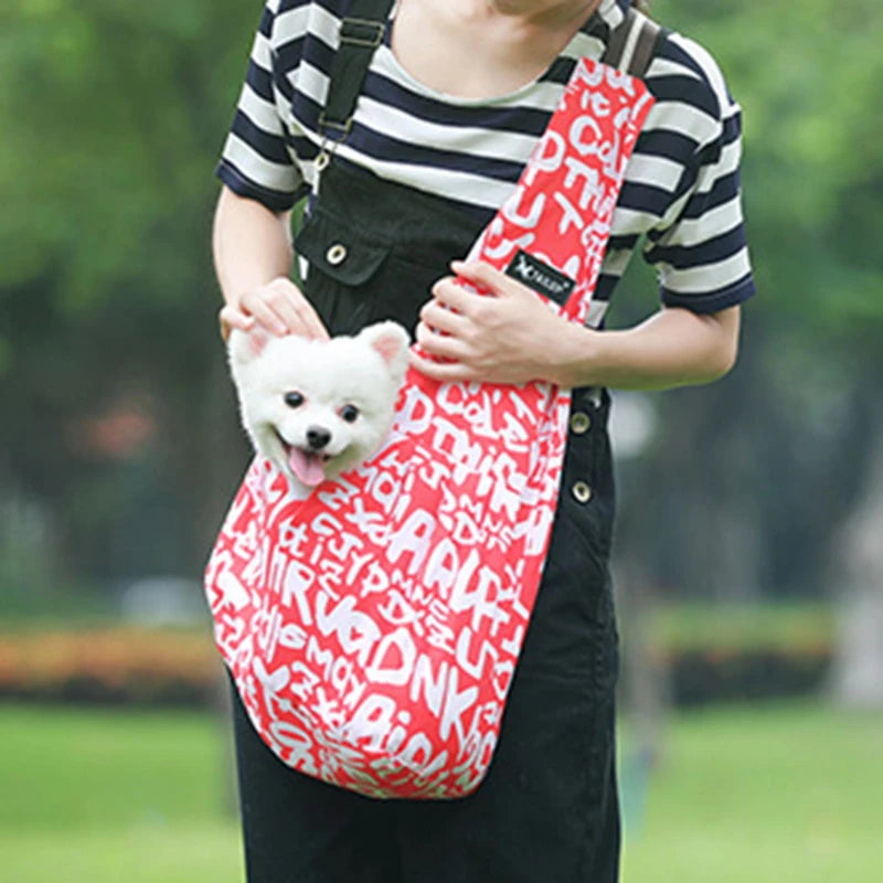 Outdoor Portable Pet Cat Chest Bag Dog Carrier Backpack Travel Front Pack