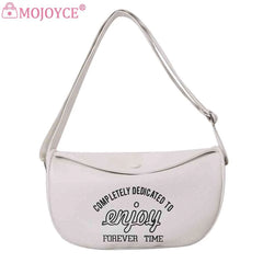 Letter Printed Crossbody Bag Women Handbags PU Leather Casual Portable