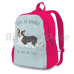 Pembroke Welsh Corgi Outdoor Hiking Backpack Waterproof Camping Travel