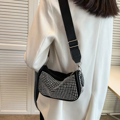 Light Diamond Bag Women's Spring Shoulder Underarm Bag