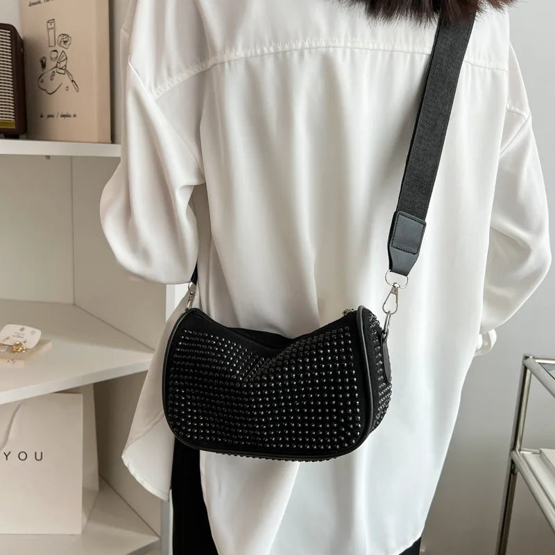 Light Diamond Bag Women's Spring Shoulder Underarm Bag