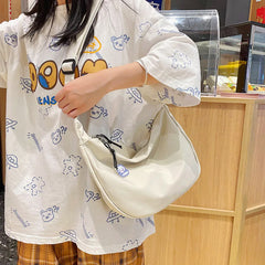 Light Nylon Shoulder Small Hobo Female Bags Women Totes Travel