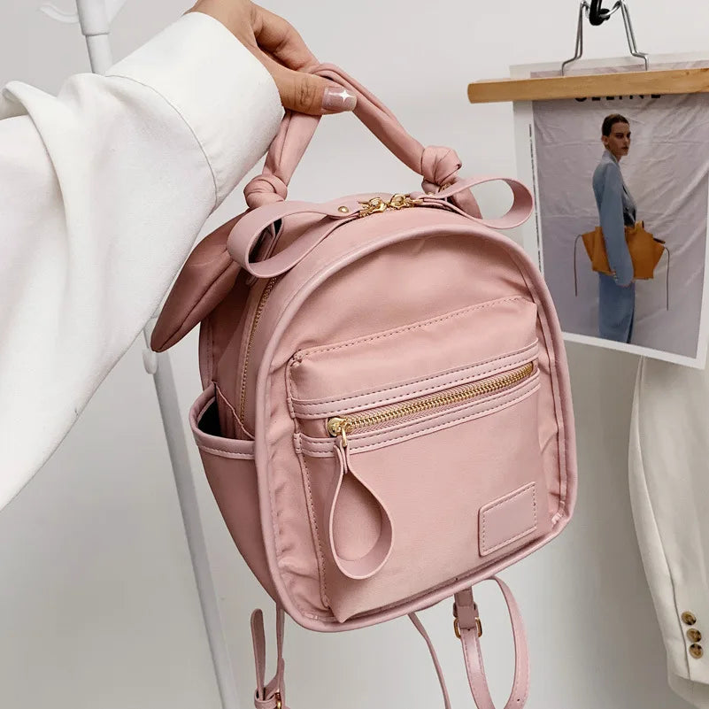 Light Oxford Cloth Women Backpack Travel Tote Bags Multifunctional