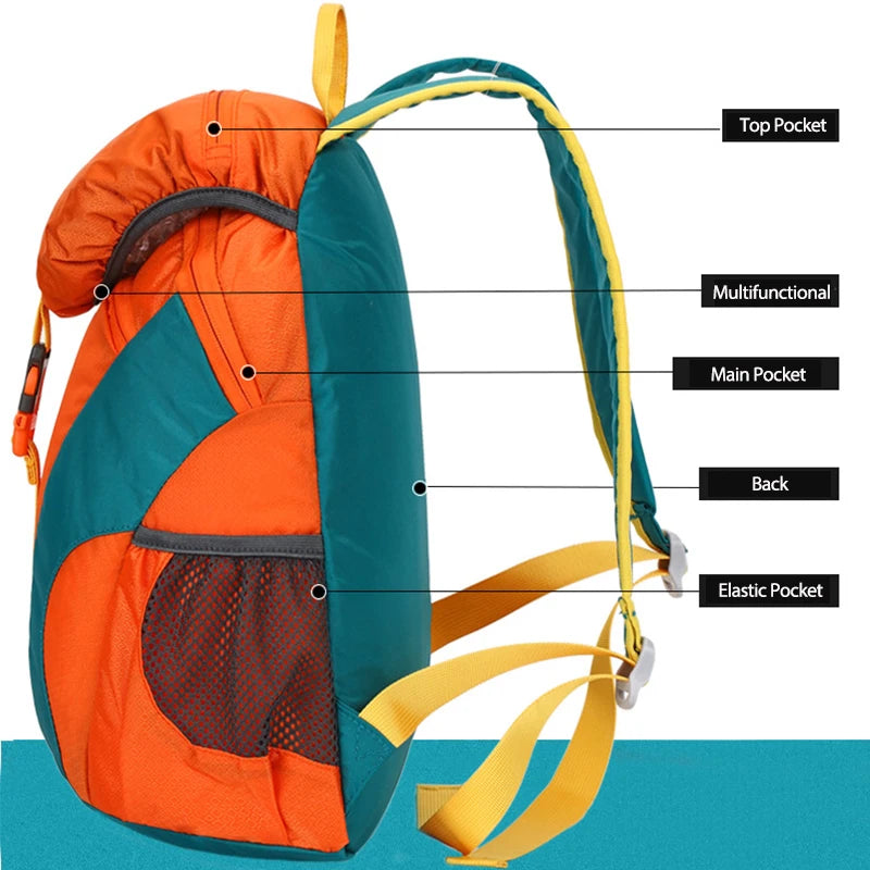 Small Nylon Outdoor Mountaineering Sports Daypack Waterproof Climbing Bags Men