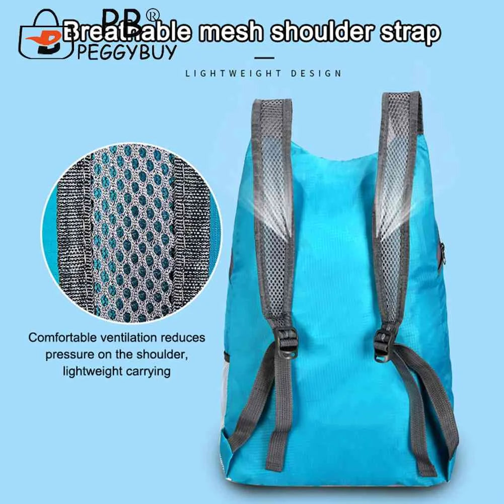 Waterproof Foldable Ultralight Backpack for Outdoor Travel Camping Hiking Sports