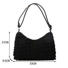 Soft Winter Tote Bag High-quality Armpit Bag for Women