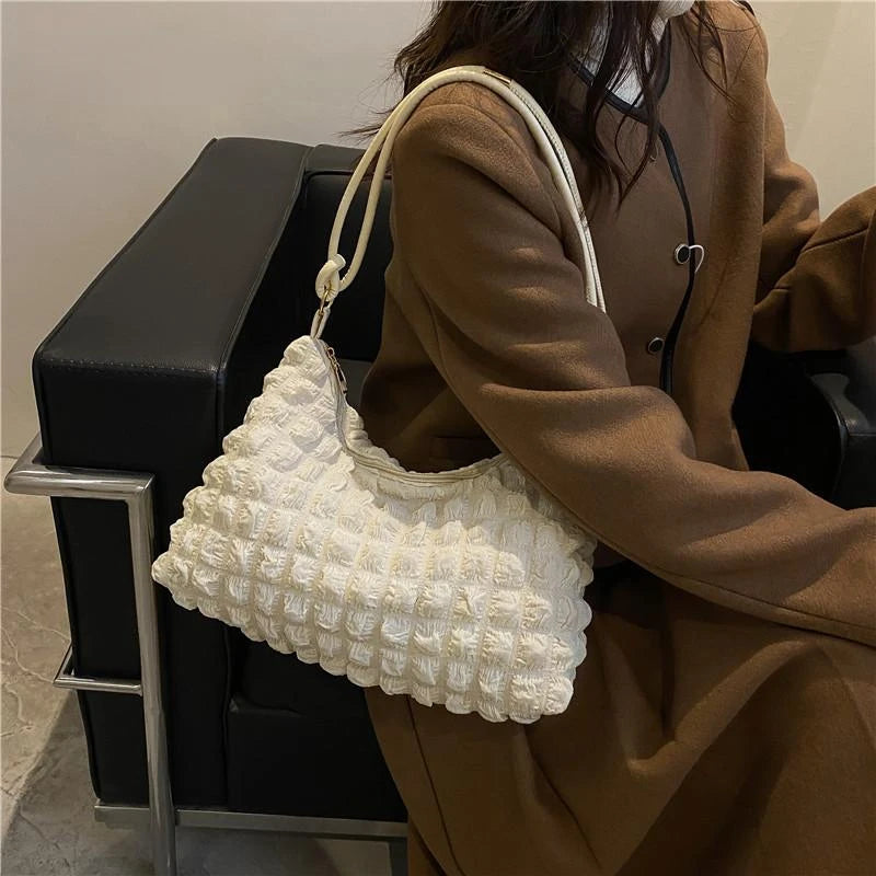 Soft Winter Tote Bag High-quality Armpit Bag for Women