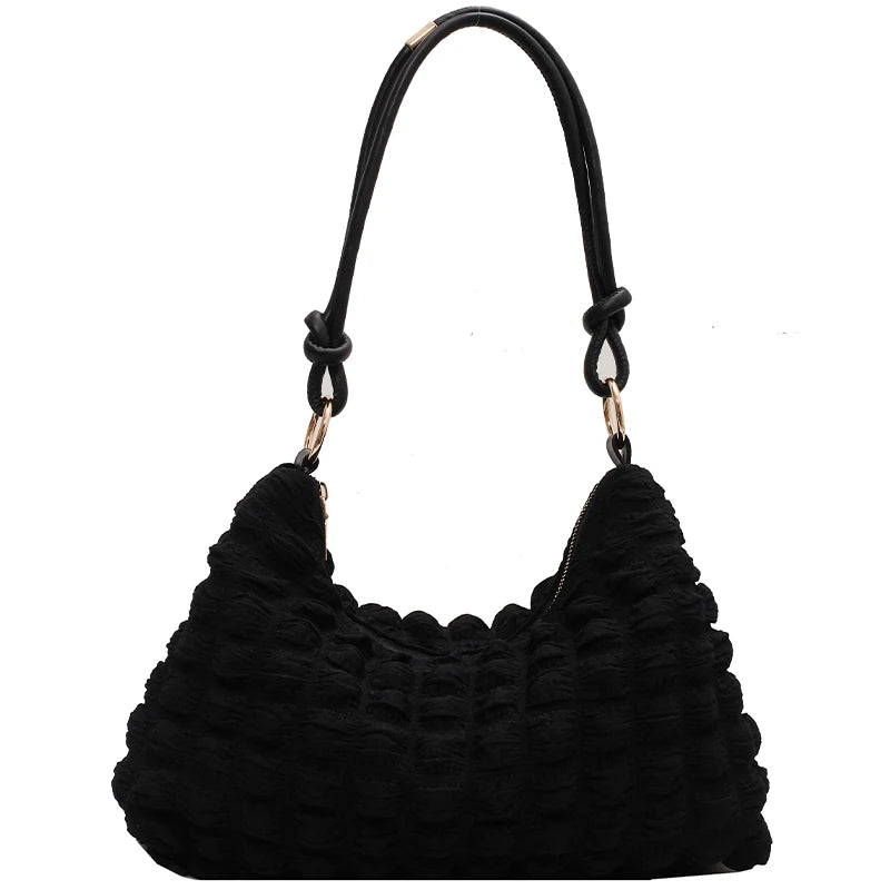 Winter High-quality Soft Women's Handbag Large Tote Bag