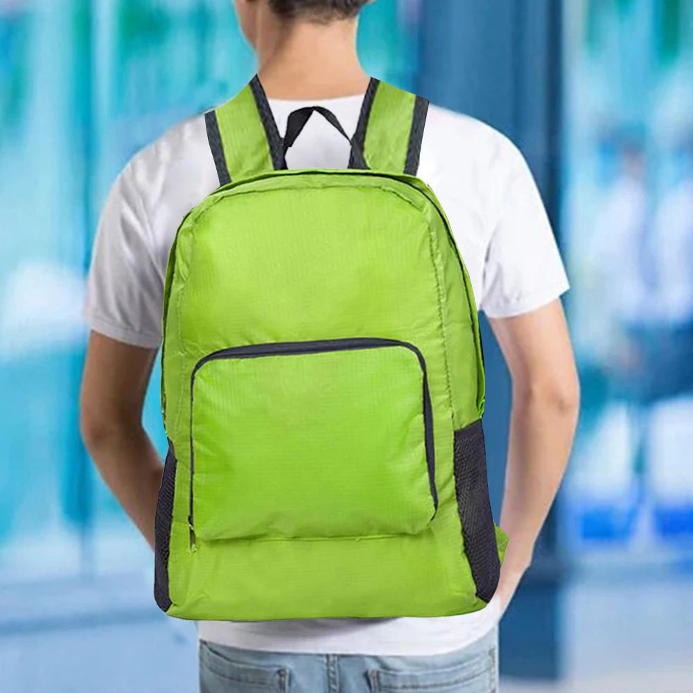 Lightweight Folding Bag Outdoor Backpack Cycling Travel Sports Men Women