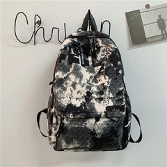 Nylon Girls School Backpack Urban Bag Female Students Books Backpack