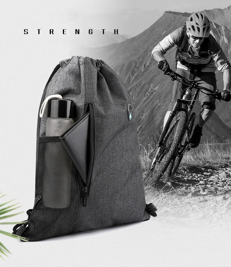 Packable Backpack Unisex Bundle Rope Sport Backpack