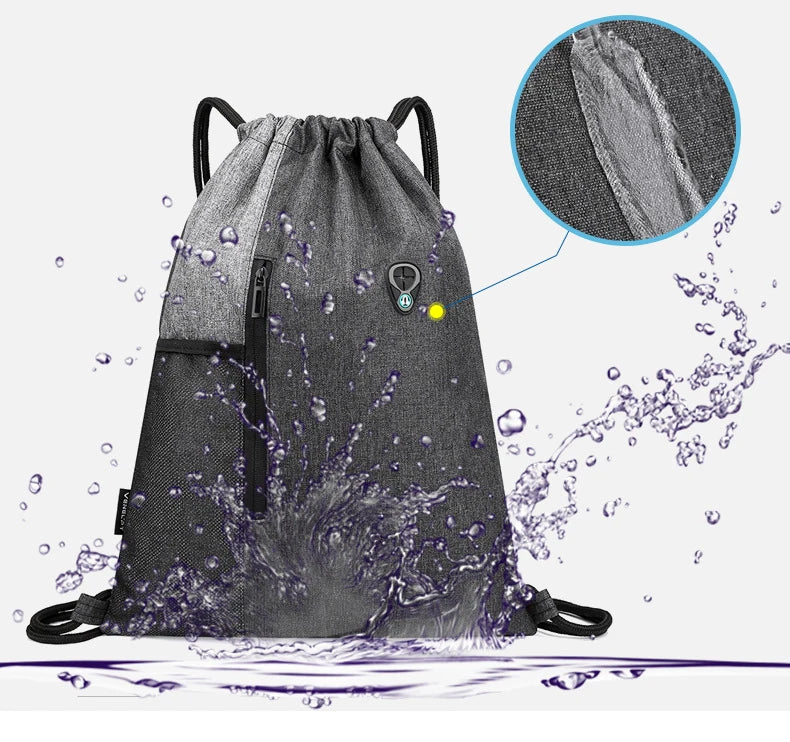 Packable Backpack Unisex Bundle Rope Sport Backpack