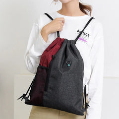 Packable Backpack Casual Unisex Bundle Rope Sport Backpack