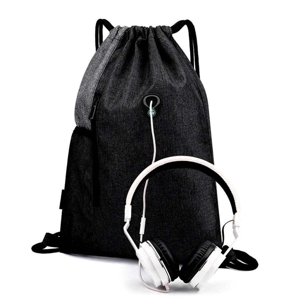 Packable Backpack Casual Unisex Bundle Rope Sport Backpack