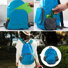 Packable Backpack Foldable Outdoor Folding Backpack Bride pattern Hiking Daypack