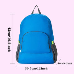 Packable Backpack Foldable Outdoor Folding Backpack Bride pattern Hiking Daypack