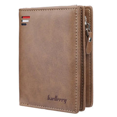 Retro Square Coin Purse Male Cash Holder for Trip