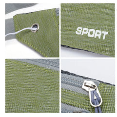 Sport Fanny Pack Canvas Waist Belt Bag Pouch Sweatproof Waist Bum Bags