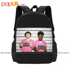 Lil Nas X Jack Harlow Backpack Large Capacity Travel Sports Style