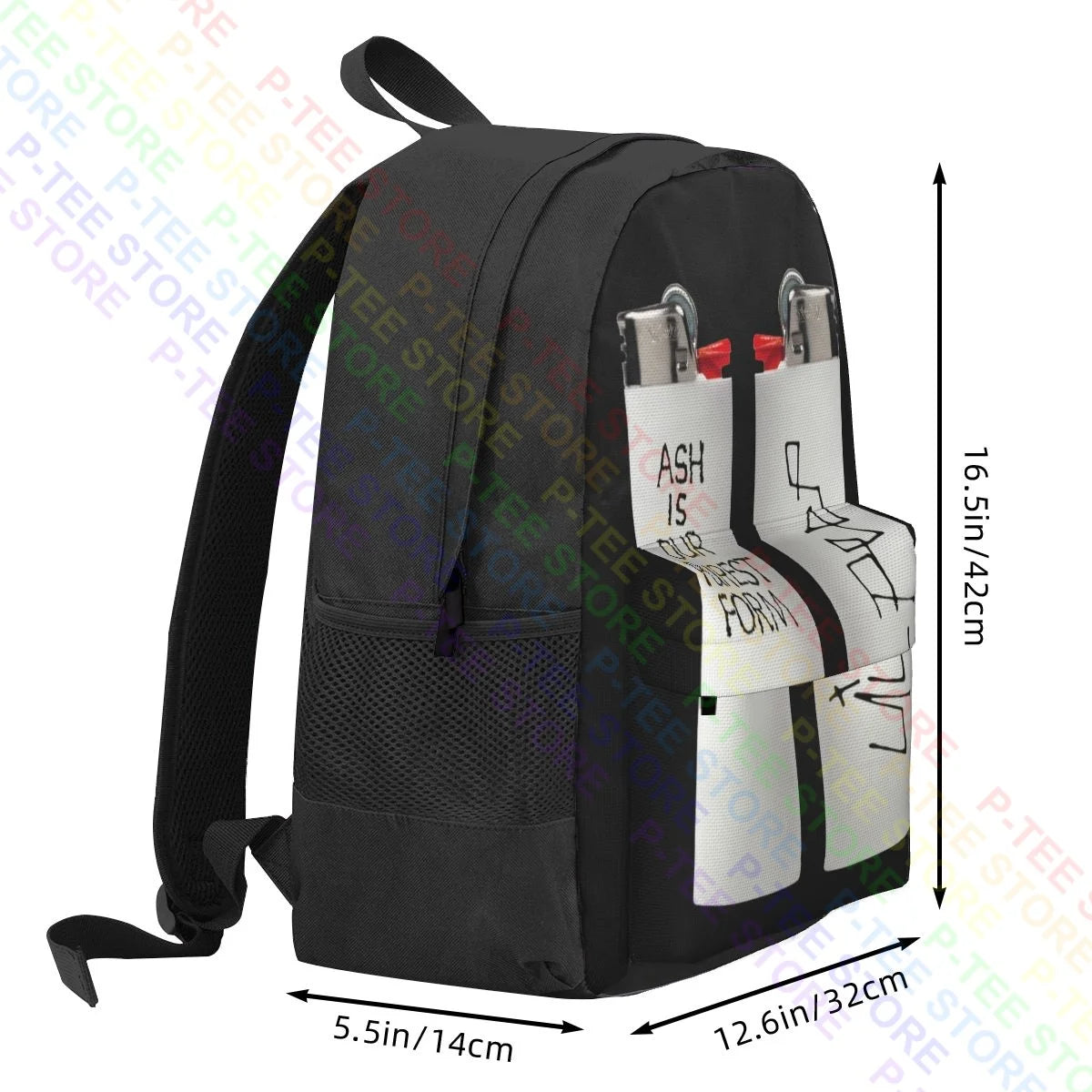Lil Peep Ash Is Our Purest Form Large Capacity Backpack