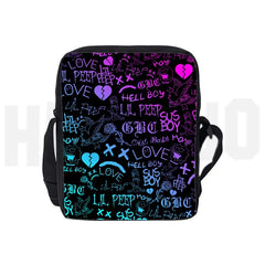 Lil Peep Diagonal Shoulder Bag Women Handbag Girl Messenger Bag Harajuku Bag