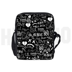 Lil Peep Diagonal Shoulder Bag Women Handbag Girl Messenger Bag Harajuku Bag