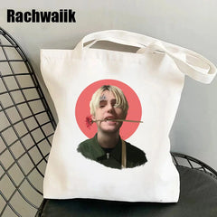 Lil Peep Harajuku Tote Bag Gothic Canvas Shopper