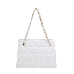Lingge Chain Messenger Bag One Shoulder Tote Bag