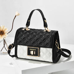 Lingge Texture One-shoulder Handbag Ladies Fall/winter Hot-selling
