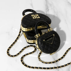 Chain Shoulder Bag Mini Handbag Purse Mirror Messenger Bags