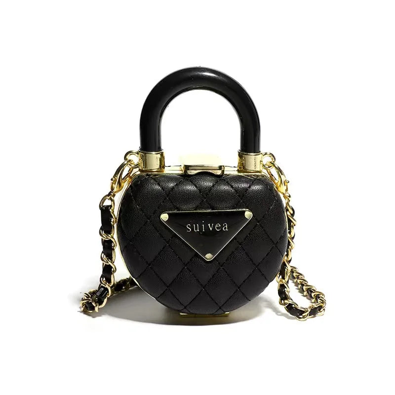 Chain Shoulder Bag Mini Handbag Purse Mirror Messenger Bags
