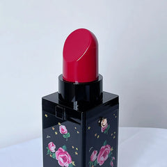 Lipstick Shape Prints Purse for Women Party Clutch Chain Shoulder Bag