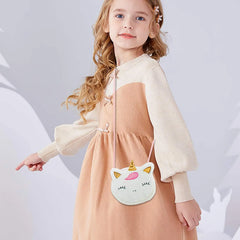 Unicorn Kids Purse Crossbody Princess Handbags Shoulder Messenger Bag