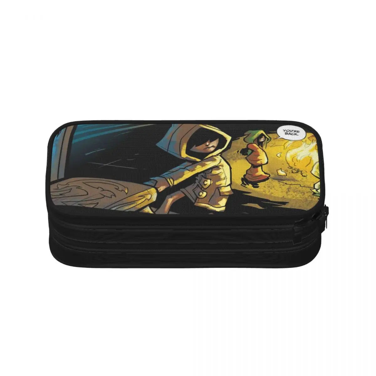 Little Nightmares Pen Box Student School Anime Zipper Pouch Bag