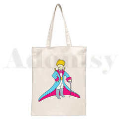 Little Prince Art Retro Pretty Handbags Shoulder Bags Casual Shopping Girls