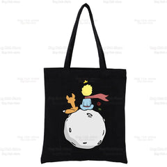 Little Prince Art Retro Pretty Handbags Shoulder Bags Casual Shopping Girls